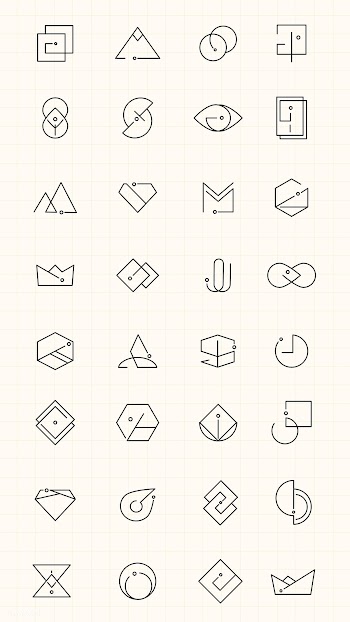 Minimal logo designs set | Free stock vector - 843370