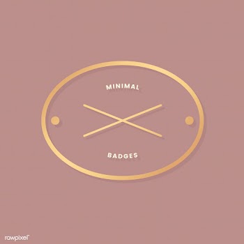 Minimal luxurious badge | Free stock vector - 553506
