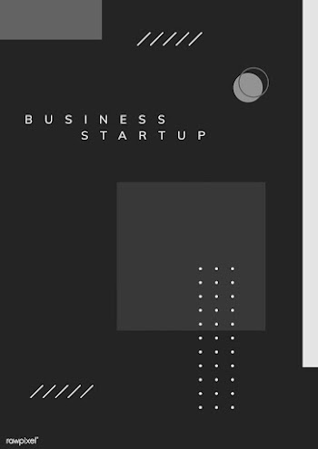 Minimal Memphis business start-up poster vect.. | Free stock vector - 538497