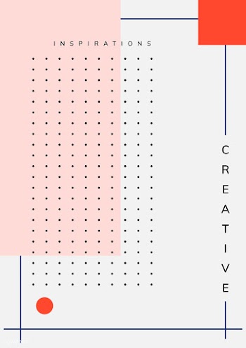 Minimal Memphis design inspiration poster vec.. | Free stock vector - 538417