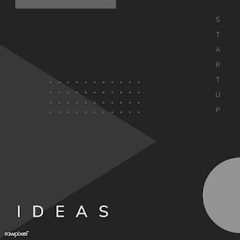 Minimal Memphis design start-up poster vector | Free stock vector - 538443