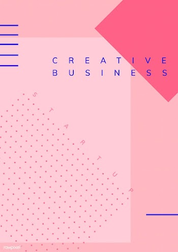 Minimal Memphis start-up business poster vect.. | Free stock vector - 538463