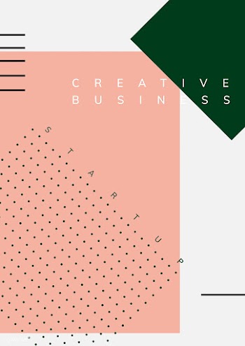 Minimal Memphis start-up business poster vect.. | Free stock vector - 538473