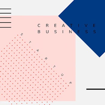 Minimal Memphis start-up business poster vect.. | Free stock vector - 538507