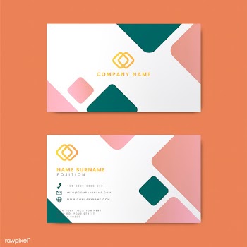 Minimal modern business card design featuring.. | Free stock vector - 488957
