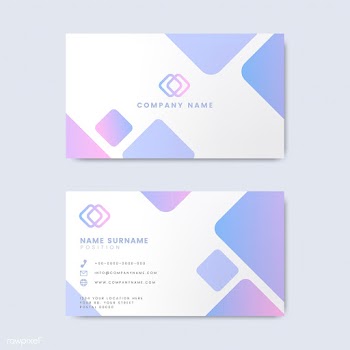 Minimal modern business card design featuring.. | Free stock vector - 488970