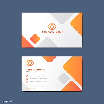 Minimal modern business card design featuring.. | Free stock vector - 489010
