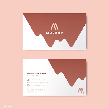 Minimal modern business card design featuring.. | Free stock vector - 489025