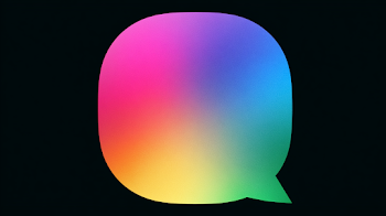 Minimal Modern Speech Bubble Icon