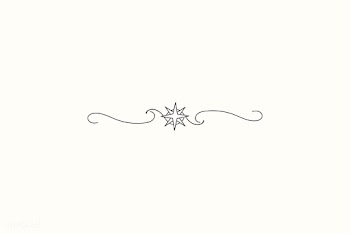Minimal ornamental divider | Free stock vector - 846232