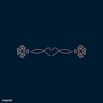 Minimal ornamental divider | Free stock vector - 846242