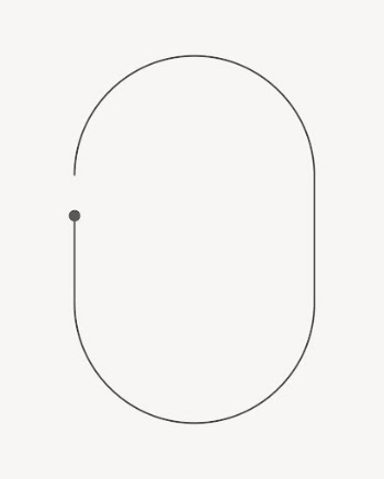 Minimal oval line art frame | Free Vector - rawpixel