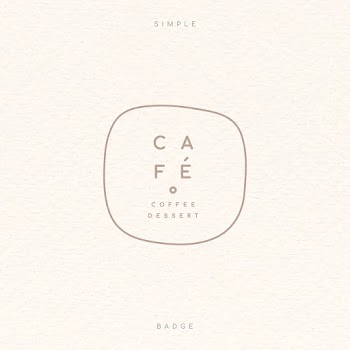 Minimal pastel badge | Free stock vector - 841929