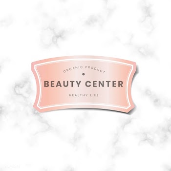 Minimal pastel pink logo | Free stock vector - 553691