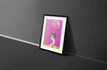 Minimal photo frame mockup, home | Free PSD Mockup - rawpixel