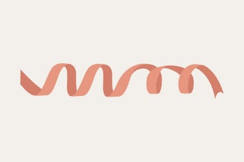 Minimal red ribbon, decoration element, | Free PSD - rawpixel