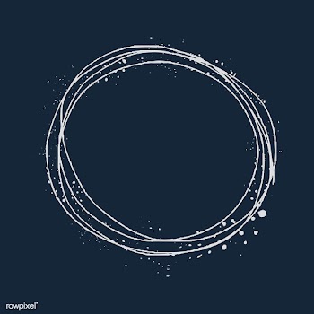 Minimal round line art frame | Free  vector - 2265058