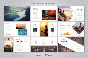 Minimal slides template