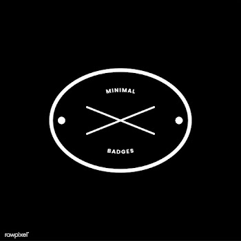 Minimal style badge and logo | Free stock vector - 463896