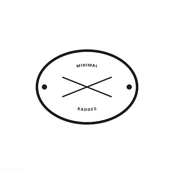 Minimal style badge and logo | Free stock vector - 463897