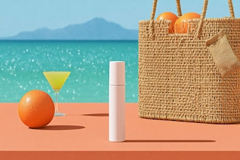 Minimal Summer Beach Still Life
