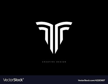 minimal t letter creative branding for law farm