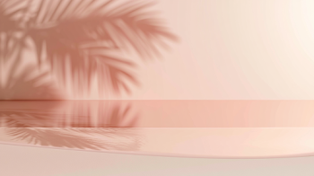 Minimal Tropical Beach Serenity