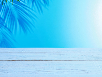 Minimal Turquoise and White Studio Backdrop