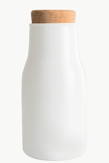 Minimal white metal container sealed with a cork  | Free  transparent png - 2345382