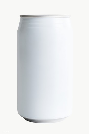 Minimal white tin can design element  | Free  transparent png - 2364062
