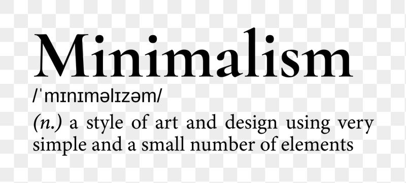 Minimalism png dictionary word sticker, | Free PNG - rawpixel