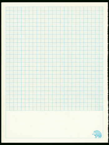 Minimalist 1990s British Zine Back Cover