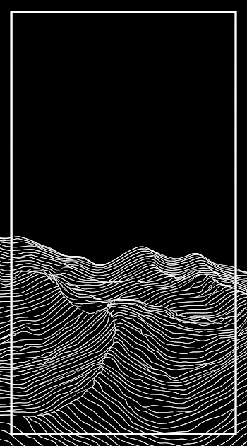 Minimalist Abstract Landscape Drawing