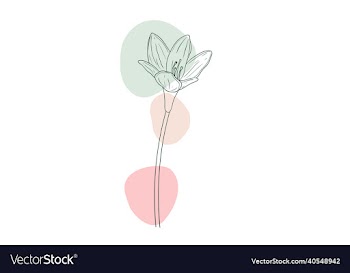 minimalist abstract one line art