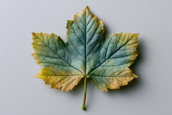 Minimalist Autumn Maple Leaf
