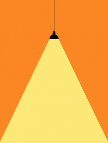 Minimalist Black Pendant Lamp with Warm Light