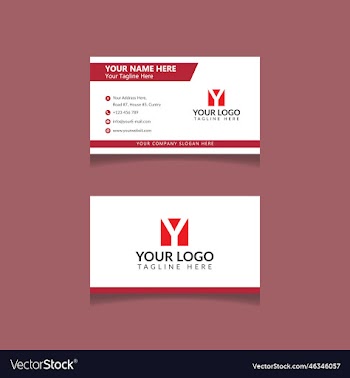 minimalist business card design