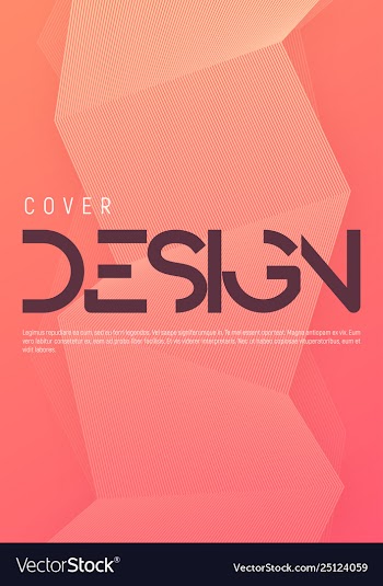  					Minimalist gradient geometric cover design vector&nbsp;image														