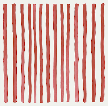 Minimalist Hand-Painted Striped Pattern