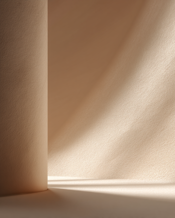 Minimalist Luxury Studio Background in Warm Neutrals