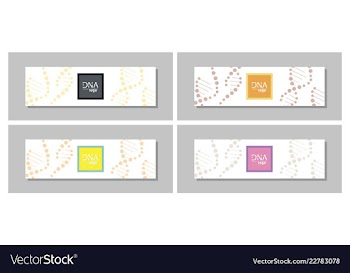 Minimalist medicine design of landing page vector image