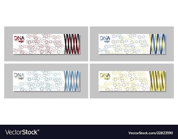 Minimalist medicine design of landing page vector image