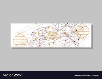 Minimalist medicine design of landing page vector image