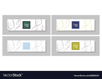 Minimalist medicine design of landing page vector image