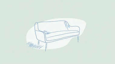 Minimalist Modern Sofa Illustration Minimalist Modern Sofa Illustration