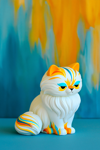 Minimalist Ragdoll Cat Funko Pop Vinyl Figure
