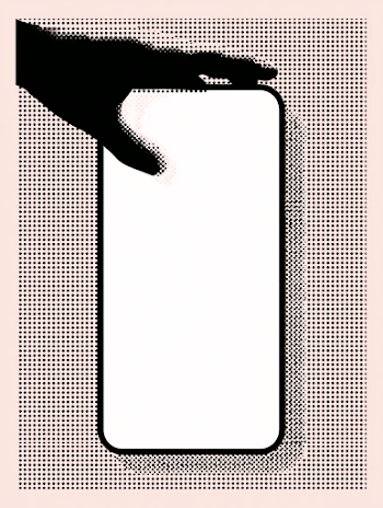 Minimalist Smartphone Illustration