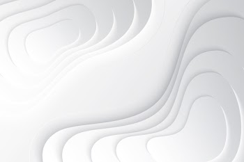 Minimalist wavy 3d background Free Vector
