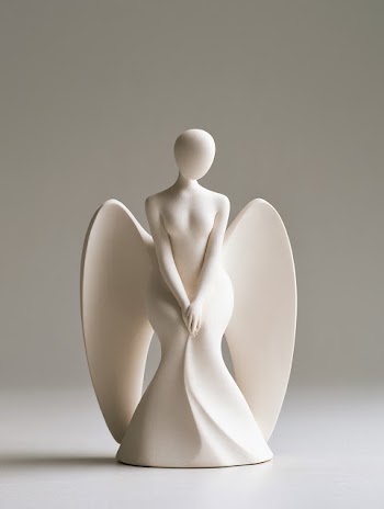Minimalistic Angel Figurine