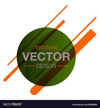 Minimalistic design creative concept modern vector image